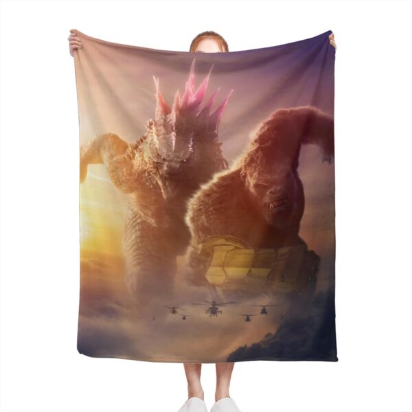 3D Film 2024 Blanket Cozy Monsters Flannel Blankets Soft Lightweight for Home Travel All Season 50""X40"", GSLDZJG-662