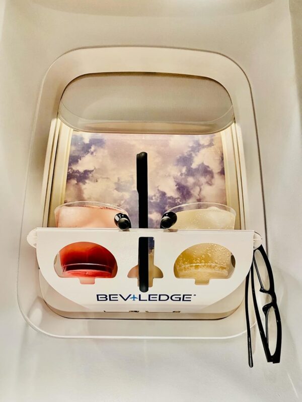 Airplane window organization station - - One of the HOTTEST new travel accessories ! MAKES AN EXCELLENT GIFT FOR ANY TRAVELER!! - Image 2