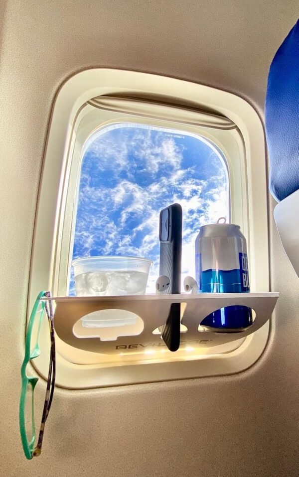 Airplane window organization station - - One of the HOTTEST new travel accessories ! MAKES AN EXCELLENT GIFT FOR ANY TRAVELER!! - Image 5