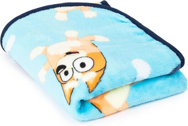 Jay Franco Bluey and Bingo 40 x 50 Inch Plush Travel Throw - Kids Super Soft Bedding - Image 4