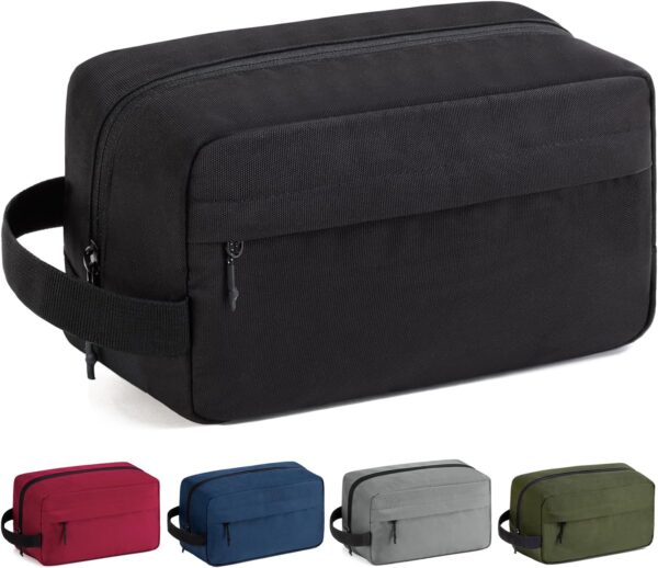 Vorspack Travel Toiletry Bag for Men - Large Toiletries Bag Water Resistant Hanging Dopp Kit Travel Bag for Toiletries Accessories